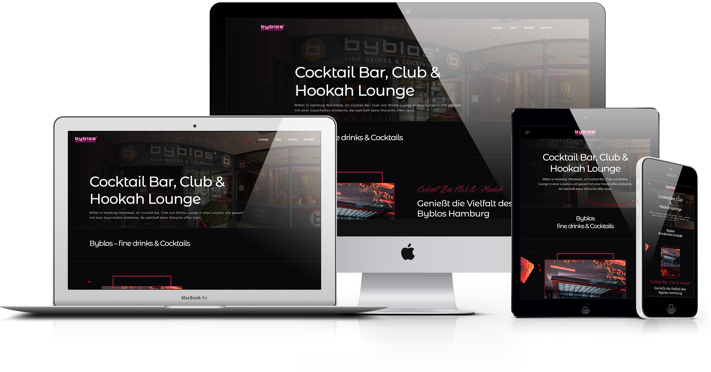 Portfolio - Webdesign Lübeck | Byblos Hamburg